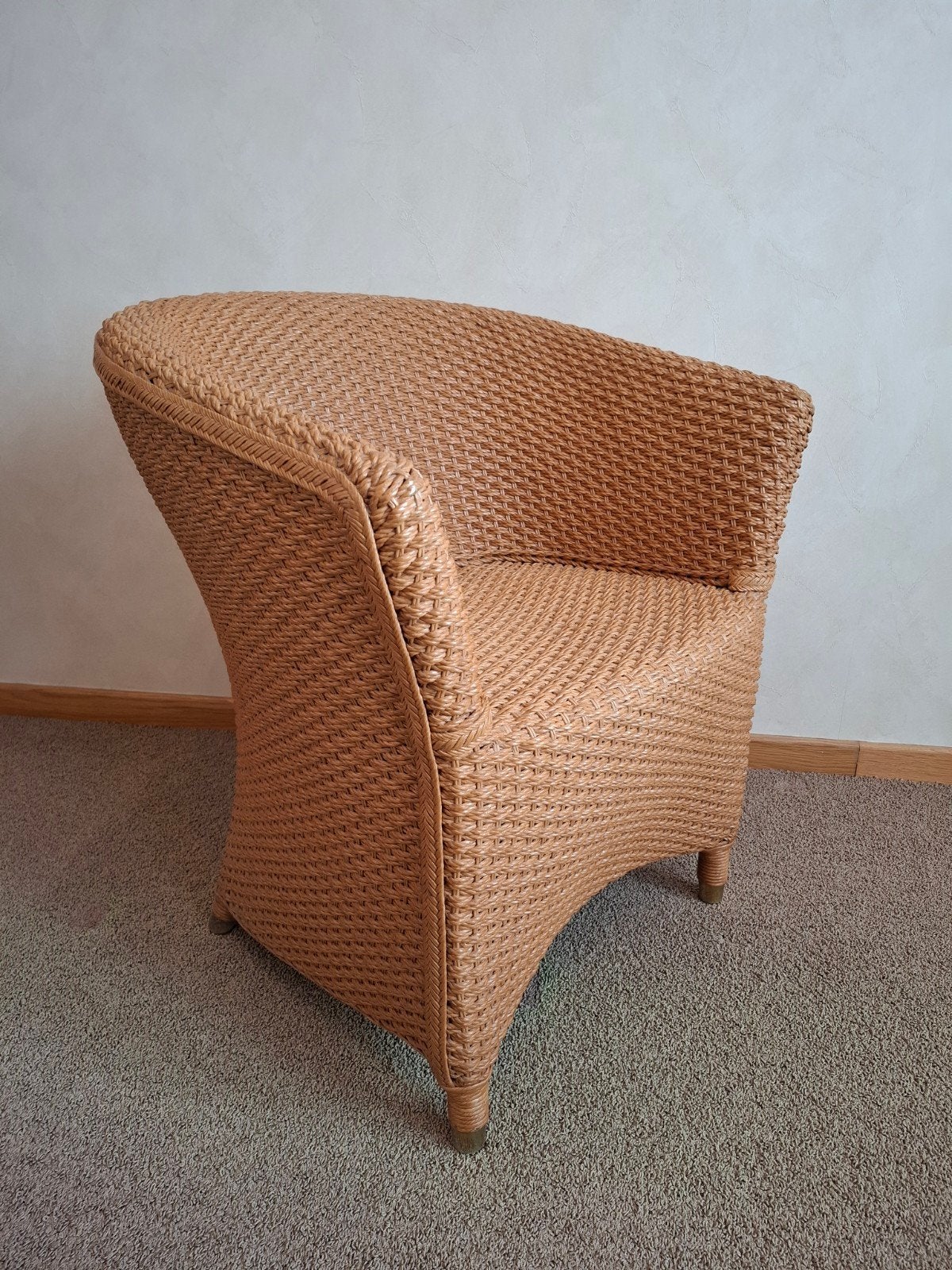 Rieten stoel, Vincent Sheppard kwaliteit, Lloyd Loom comfort, Maison & Meubles, Chaises, Osier ou Rotin, Autres couleurs, Lloyd Loom