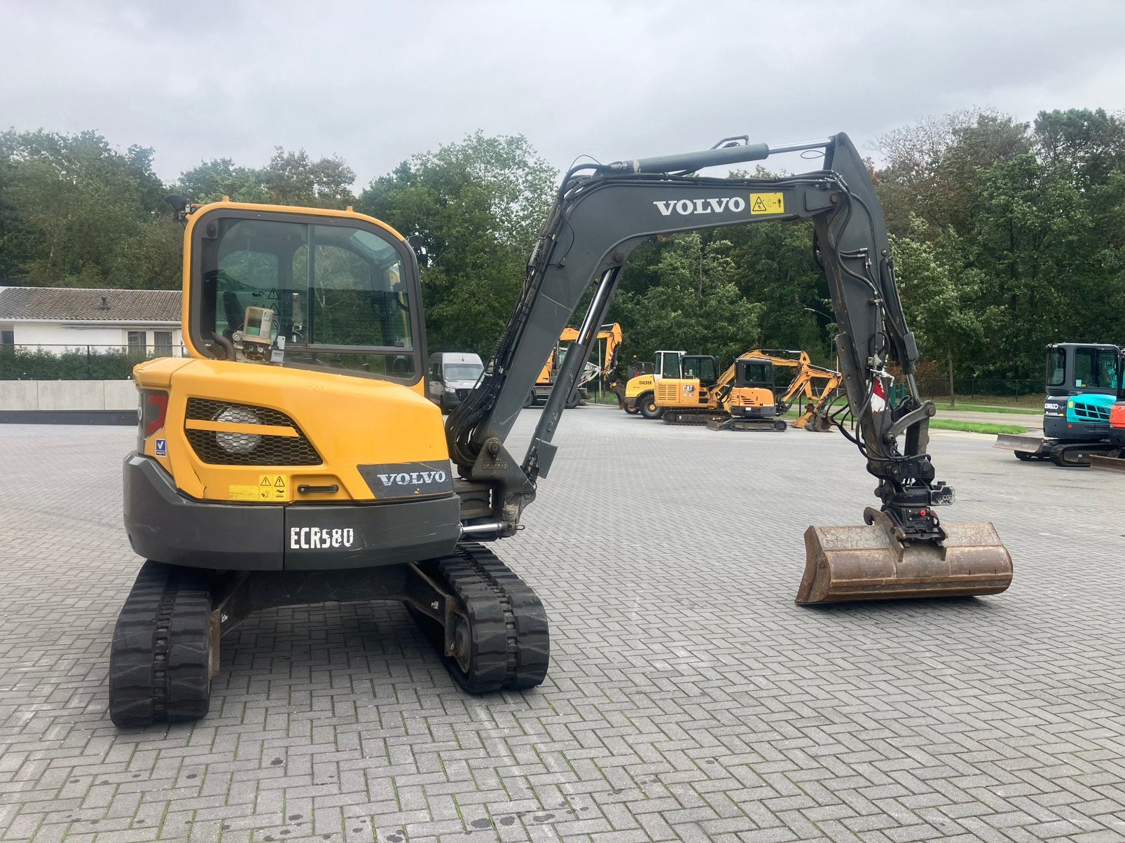 Volvo 6ton rupskraan met engcon, 2018, 3100 uur, Enlèvement, Grue