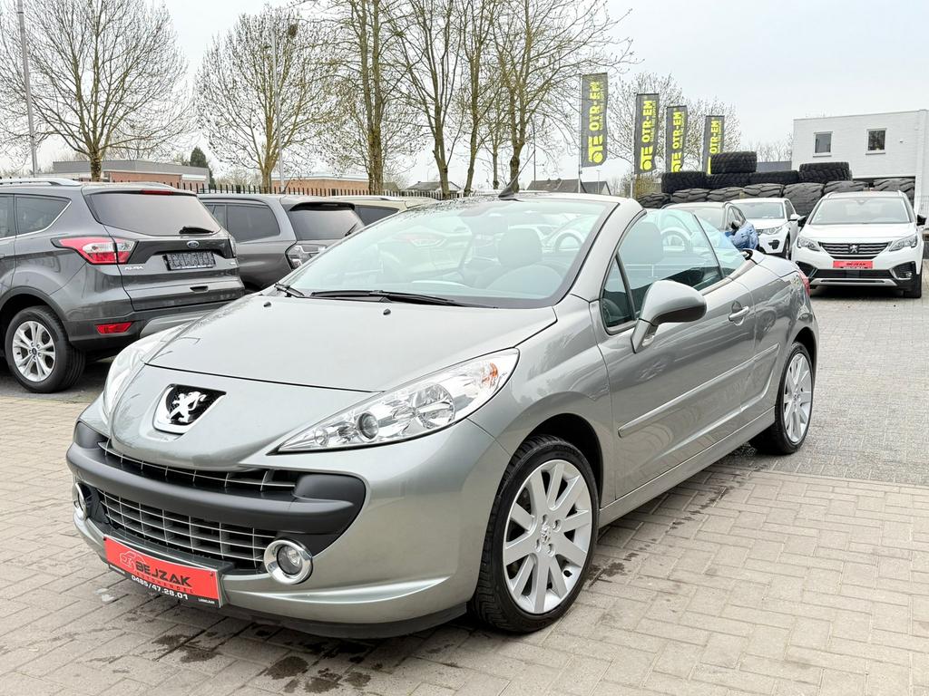 Peugeot 207cc 51.000km Nieuwstaat 1j Garantie, Autos, Achat, Entreprise, Cabriolet, Boîte manuelle