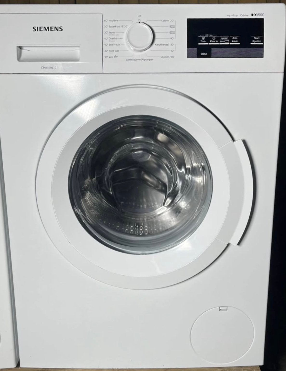 Machine à laver Siemens iQ500 – 7 kg, Electroménager, 1200 à 1600 tours, 6 à 8 kg, Reconditionné, Chargeur frontal