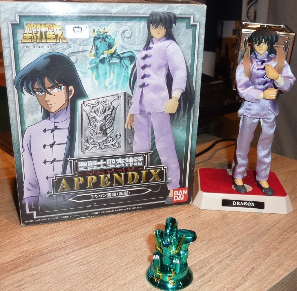 saint seiya myth cloth shiryu dragon plain cloth CDZ, Collections, Enlèvement ou Envoi, Comme neuf