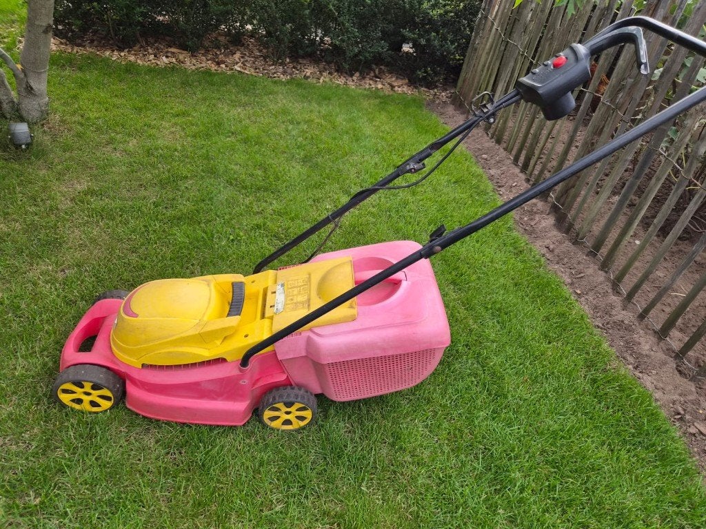 Grasmaaier elektrisch, Ophalen, Gebruikt, Opvangbak, 30 t/m 39 cm