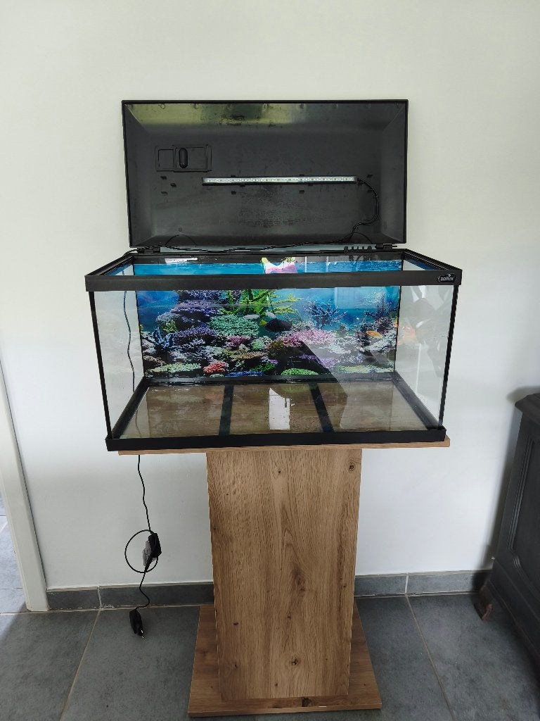 Aquarium, Animaux & Accessoires, Aquarium vide, Enlèvement, Utilisé, Couvercle inclus