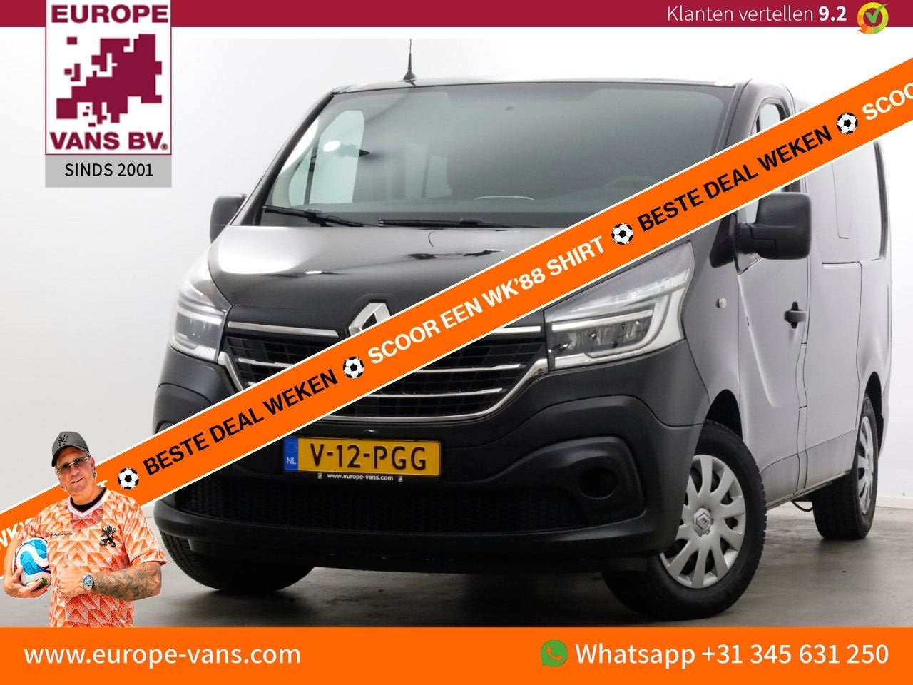 Renault Trafic 2.0 dCi 145pk L1H1 D.C. Comfort Airco/Navi/LE, Renault, Bedrijf, Onderhoudsboekje, Te koop