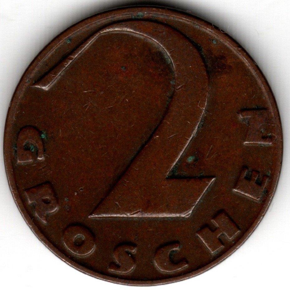 Autriche : 2 Groschen 1929 KM #2837 Ref 16480, Enlèvement ou Envoi, Autriche, Monnaie en vrac