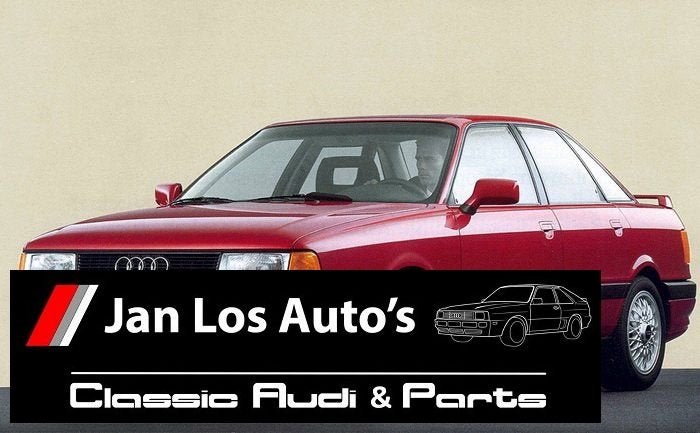 Alle onderdelen Audi 80 B3 t89, -, Origine de la pièce connue, Audi, Utilisé