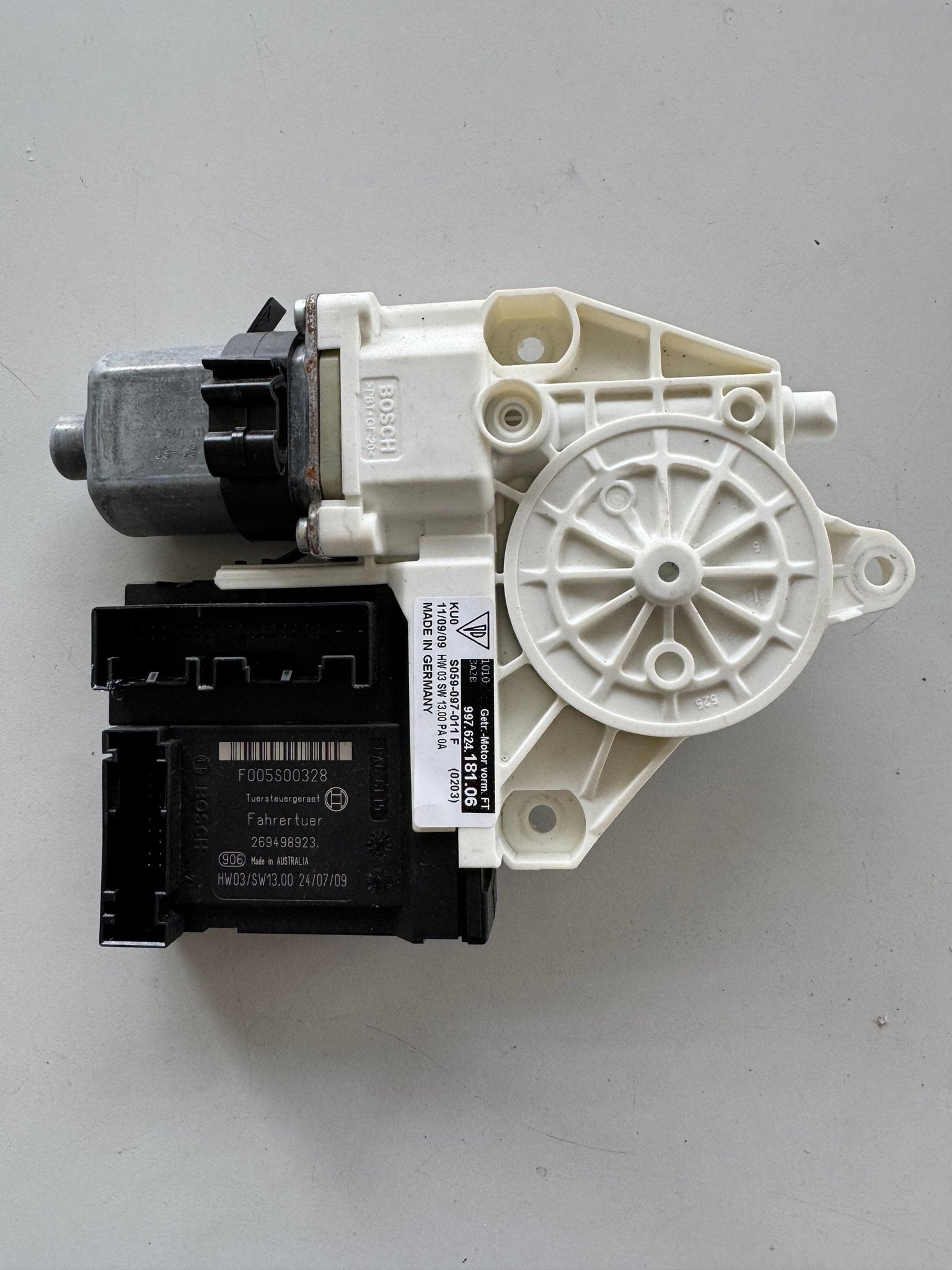 Porsche 997.624.181.06 raammotor links, Gebruikt, -, -, Ophalen of Verzenden