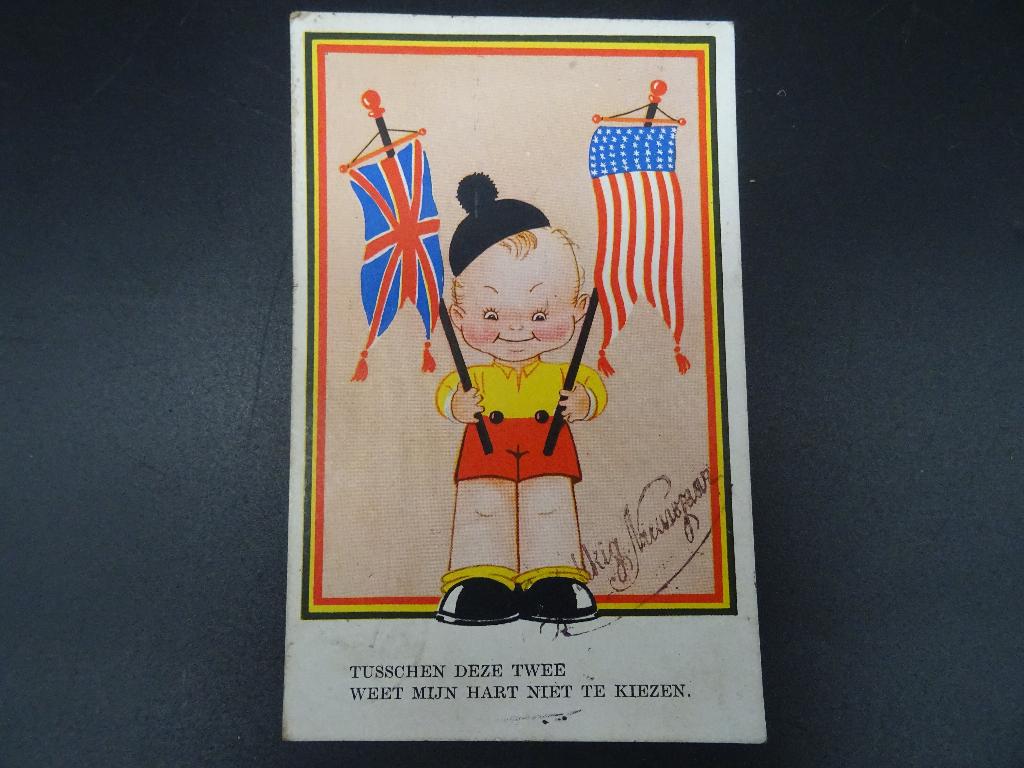 Carte postale belge ww2 (641/2), Enlèvement ou Envoi, Autres, Autres types