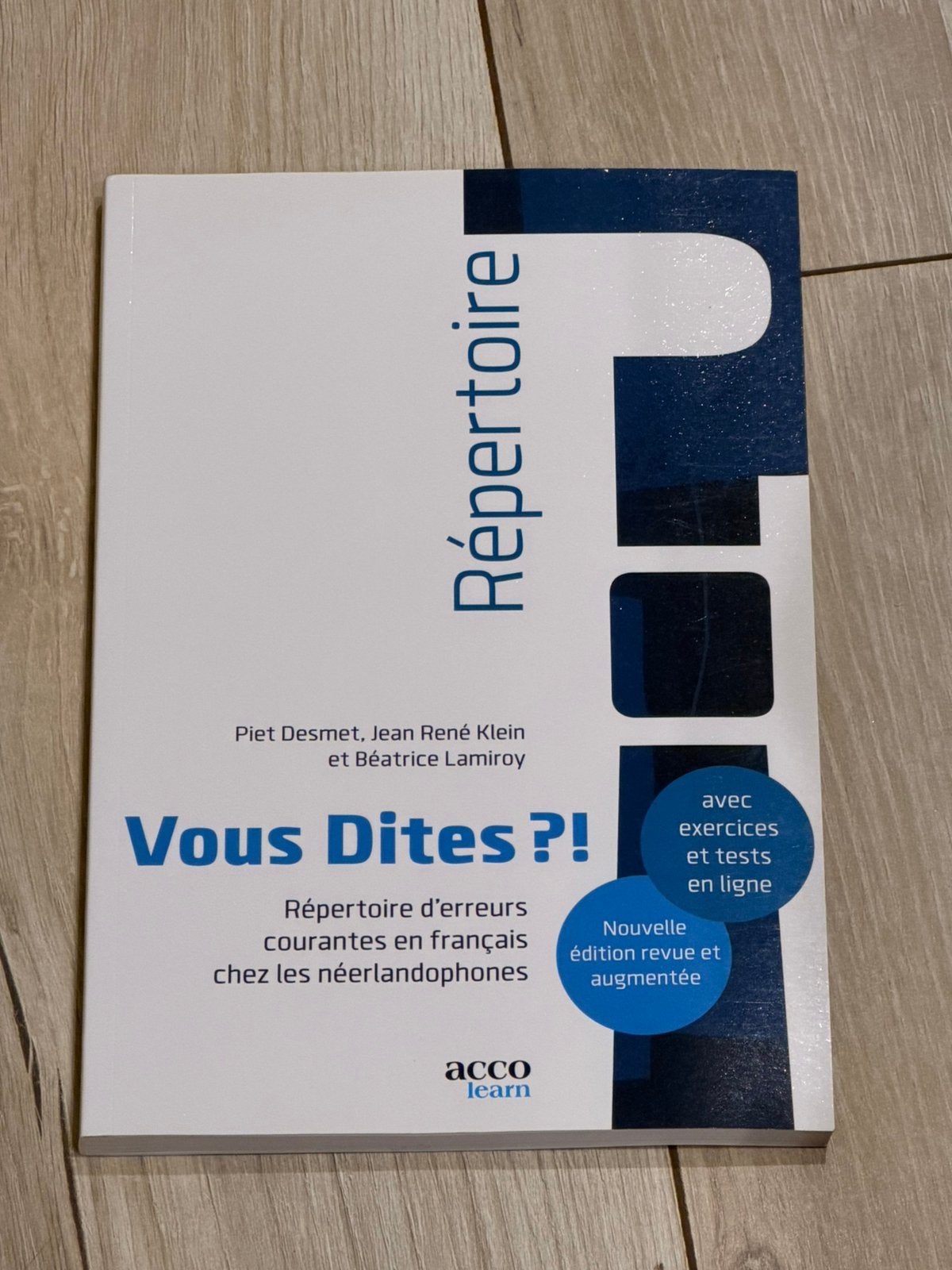 Vous Dites, Ophalen, Zo goed als nieuw, ASO, Frans