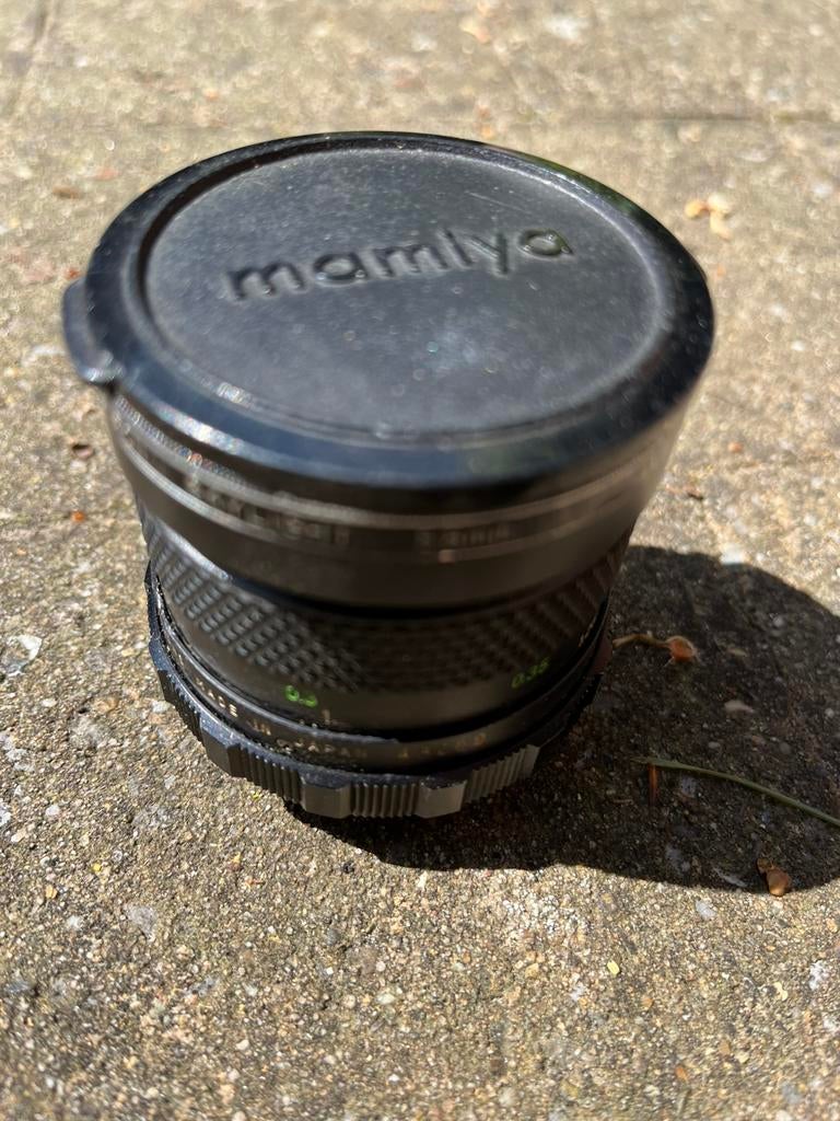 Mamiya groothoeklens, 28 mm, schroefdraad, Audio, Tv en Foto, Ophalen of Verzenden, Gebruikt, Groothoeklens