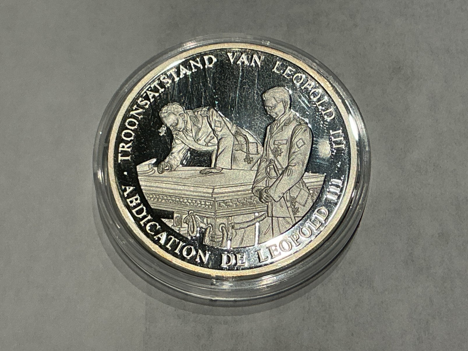 Médaille Leopold Silver de la Maison Royale, Enlèvement ou Envoi, Argent