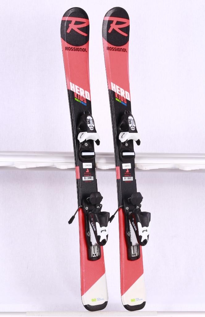 92 kinder ski's ROSSIGNOL HERO KIDS MULTI EVENT, Gebruikt, Rossignol, Ophalen of Verzenden, Carve