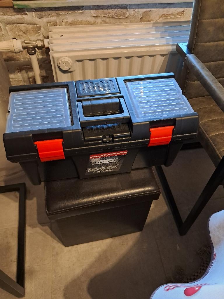 Bac de rangement outil stuff - coffre, Ophalen, Zo goed als nieuw