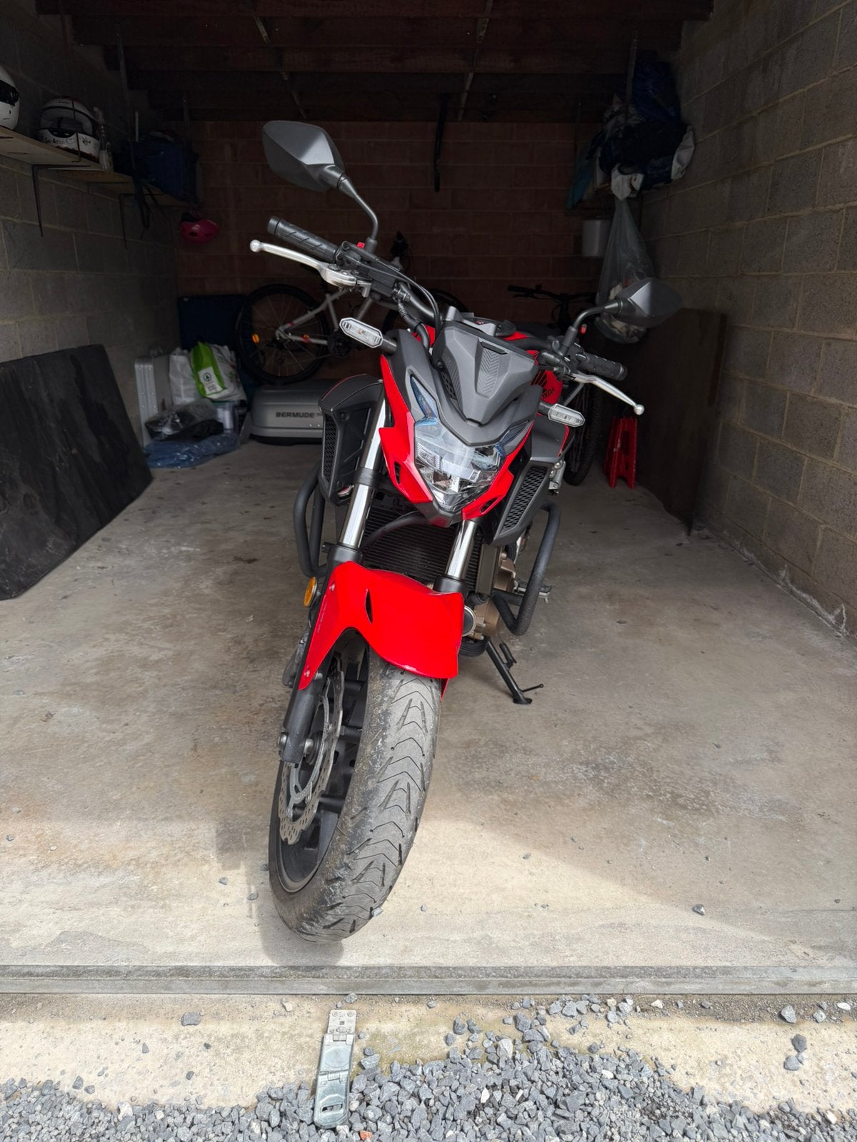 HONDA - CB500, Ophalen, 6 versnellingen, Honda, Zo goed als nieuw