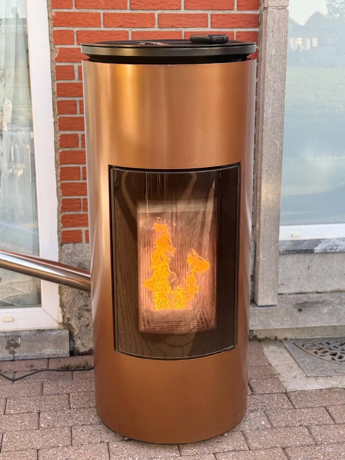 Poêle à granulés Mood Air 8kw livraison gratuite !, Maison & Meubles, Enlèvement, Poêle à granulés