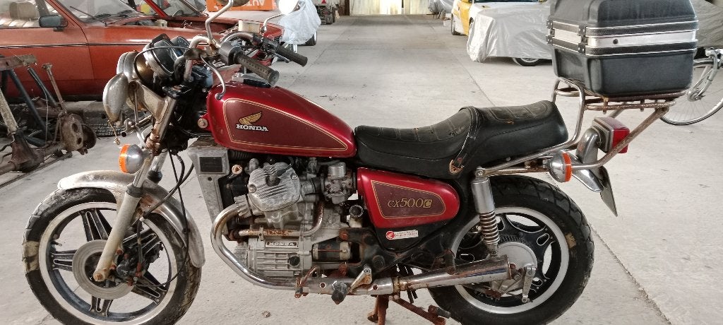 Honda cx 500 c  bwj 1981, Motoren, Motoren | Honda, Particulier, Chopper, 2 cilinders, Gebruikt, Ophalen