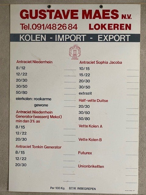 emailborden, Verzamelen, Ophalen, Zo goed als nieuw, Reclamebord
