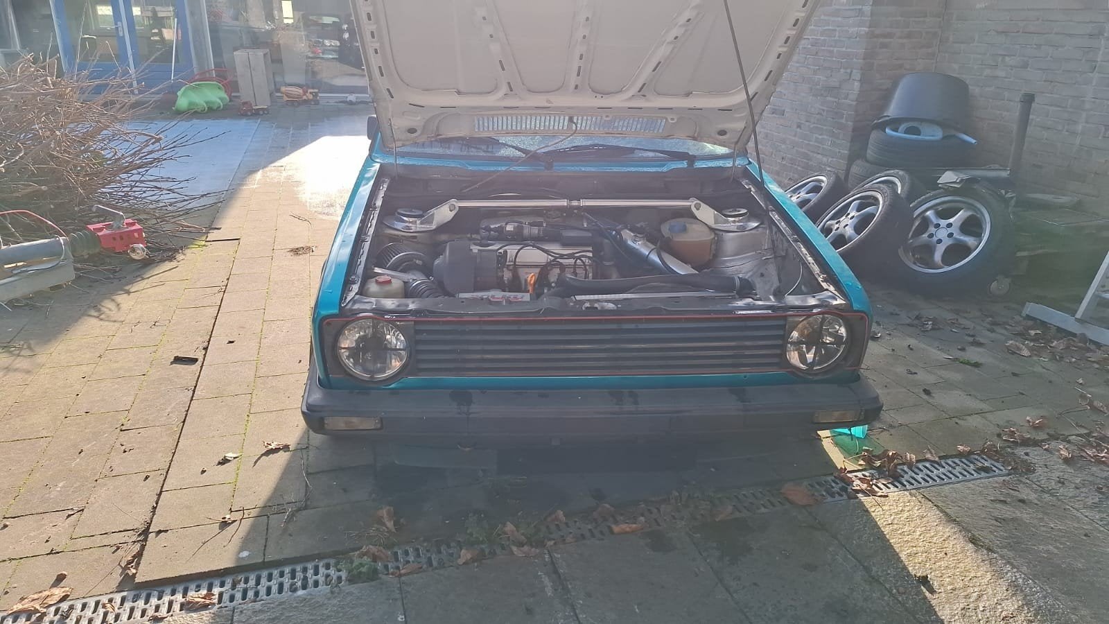 Tekoop VW Golf mk1 G60 en mk2  4x4 syncro