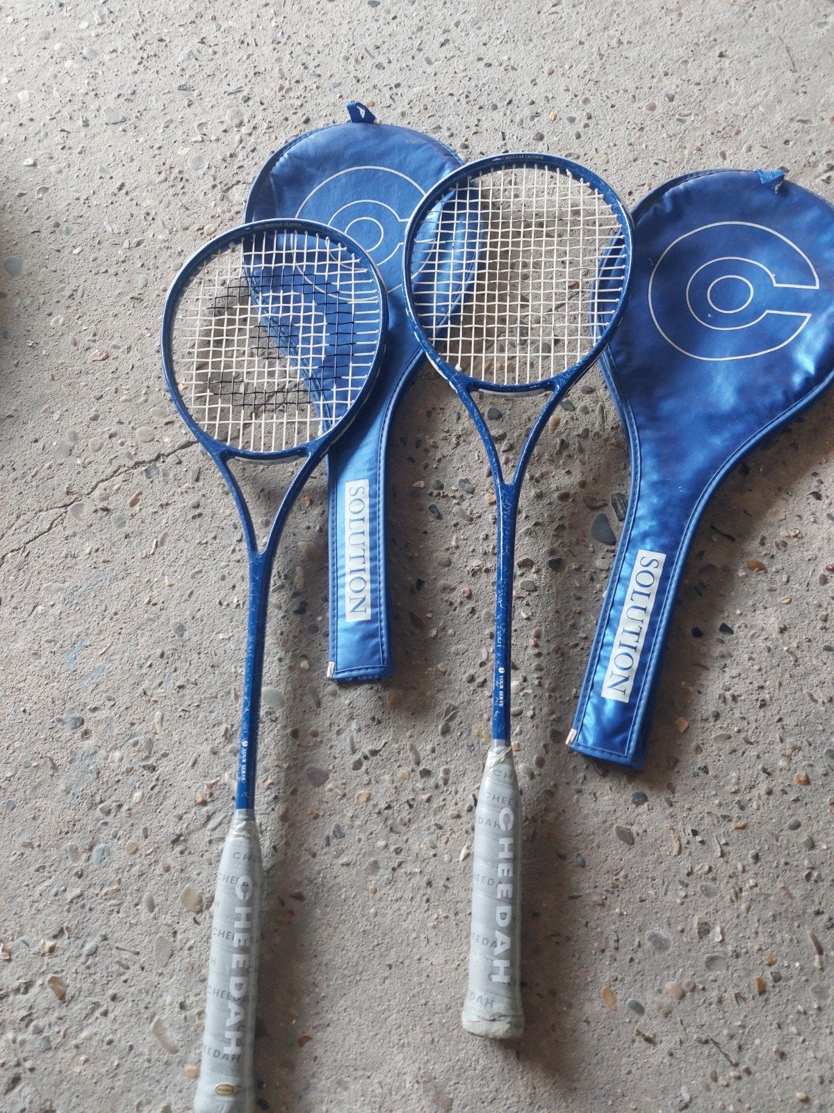 squash raketten, Ophalen