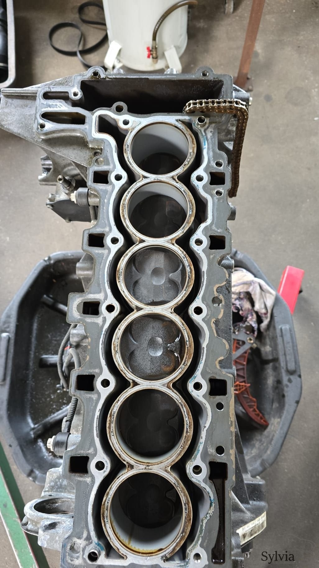 Compleet onderblok  BMW motor code N52B25A, Gebruikt, -, -, Ophalen of Verzenden