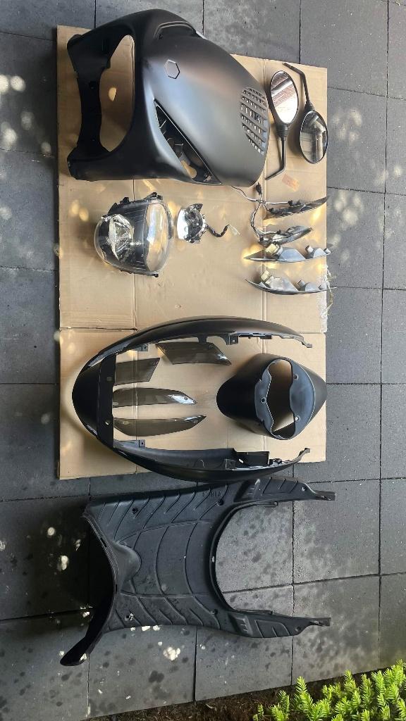 Kappen Piaggio Zip, Fietsen en Brommers, Ophalen of Verzenden, Gebruikt, Kap, Piaggio