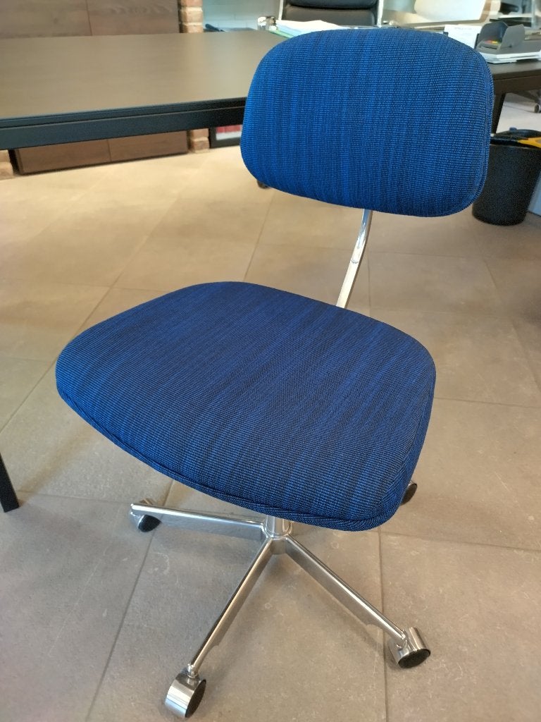 Bureaustoel Montana Kevi Jorgen Rasmussen, Enlèvement, Comme neuf, Bleu, Chaise de bureau