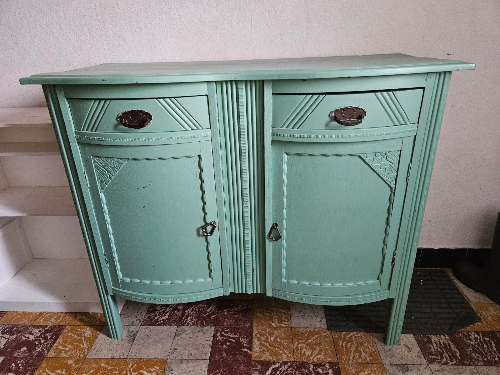 Kast gratis, Ophalen