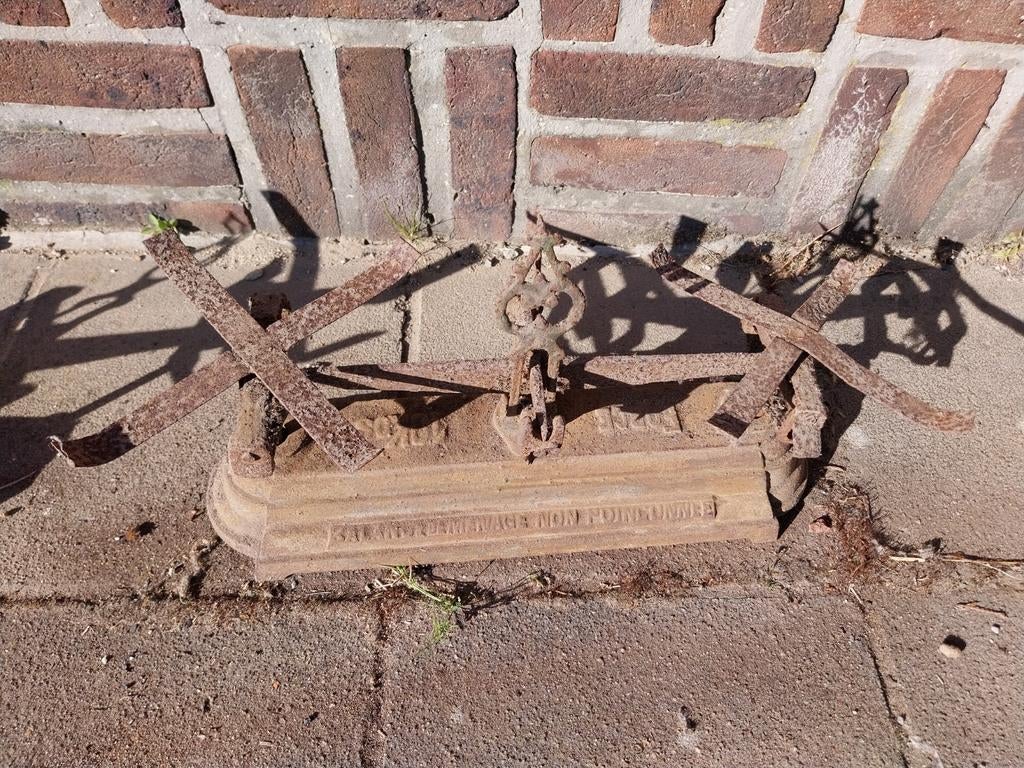 Antieke weegschaal, Antiquités & Art, Antiquités | Outils & Instruments, Enlèvement