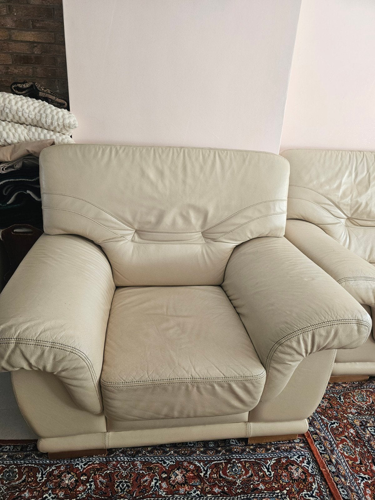 Echt lederen salon set, Enlèvement