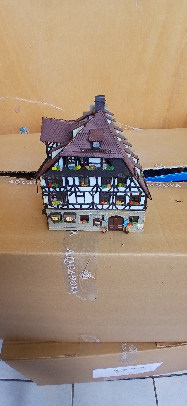 Maison alsacienne miniature à colombages – Décoration / Phot, Hobby & Loisirs créatifs, Enlèvement ou Envoi