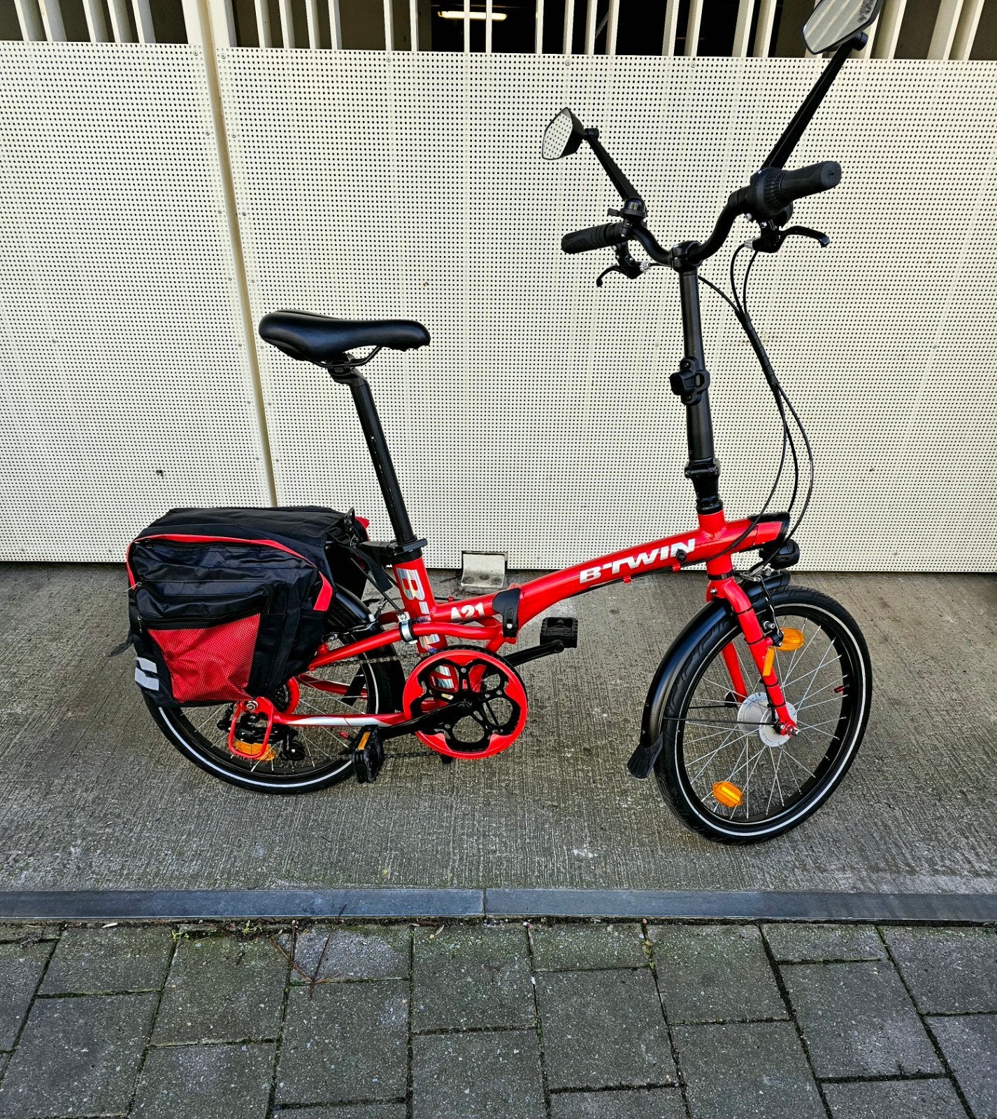 Vélo Pliable Btwin Tilt 500., Vélos & Vélomoteurs, Autres marques, Vitesses, Frein sur jante, 18 à 20 pouces