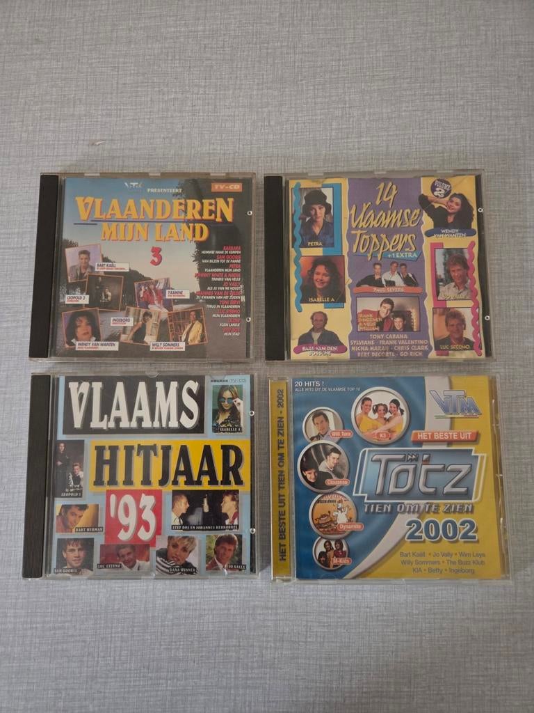 4 x Vlaams, Cd's en Dvd's, Ophalen of Verzenden