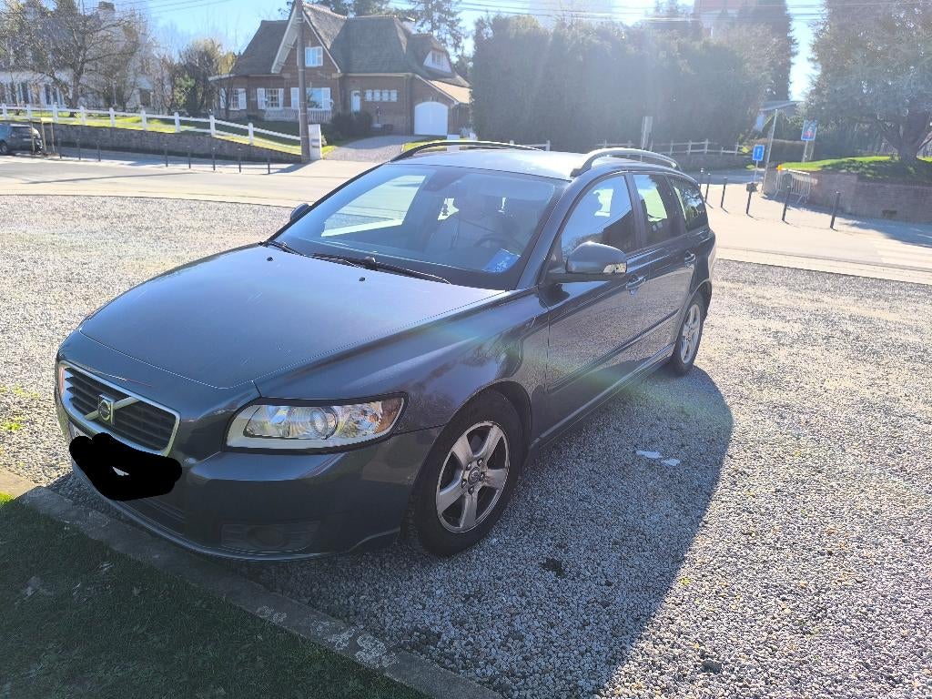 Volvo V50, Auto's, Euro 5, Beige, Blauw, Leder