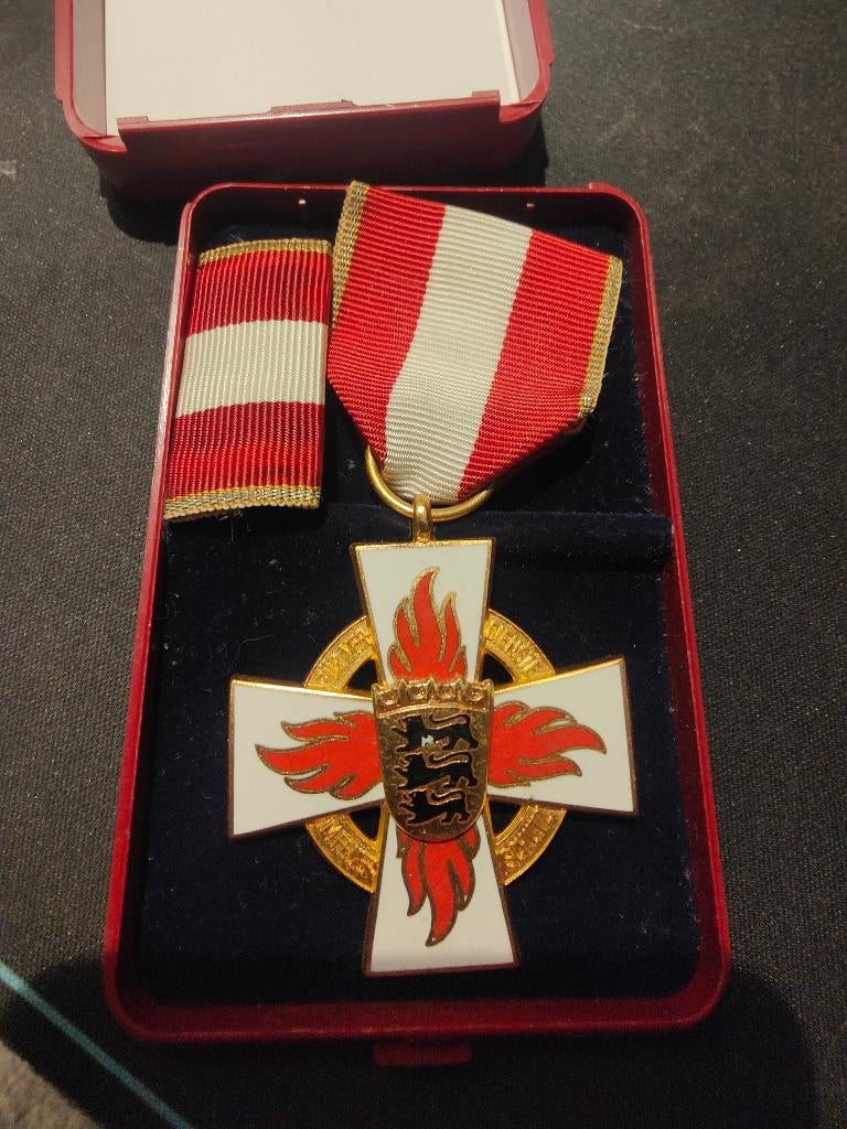 Médaille des Pompiers du Württemberg 40ans, Enlèvement ou Envoi