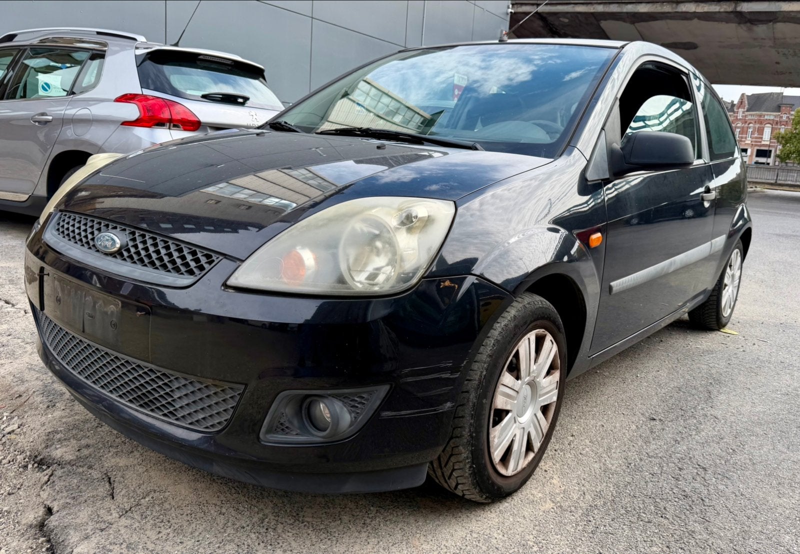 ** Ford Fiesta 1.4 tdci **, Auto's, Voorwielaandrijving, Stof, 50 kW, Zwart
