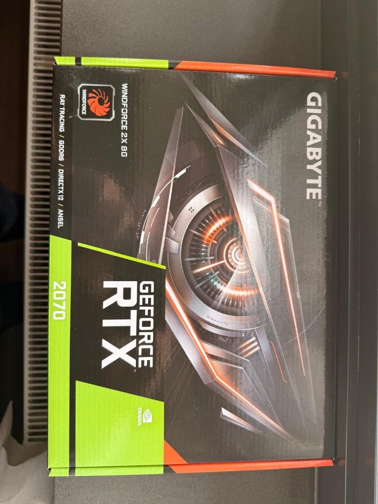 Gigabyte GeForce RTX 2070 Windforce 2X 8G, Computers en Software, Videokaarten, Ophalen, PCI-Express 3, GDDR6, Zo goed als nieuw