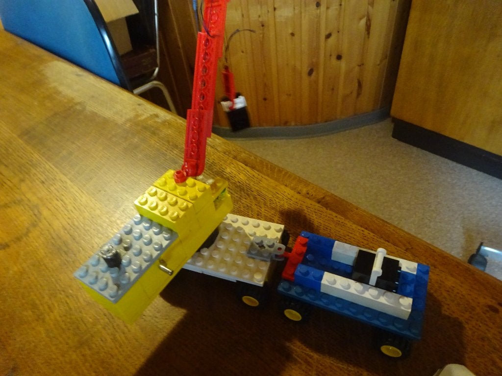 LEGO Vintage 134 Grue mobile et remorque et treuil, Enlèvement ou Envoi, Neuf, Lego