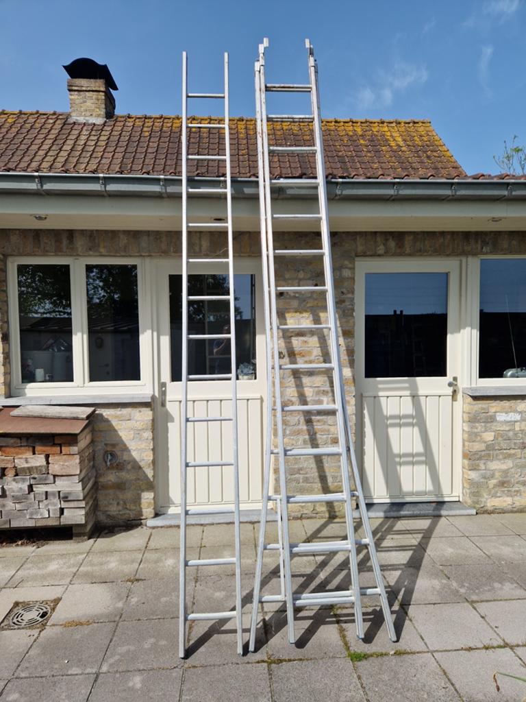 Schuiflader, Doe-het-zelf en Bouw, Ladders en Trappen, Ophalen