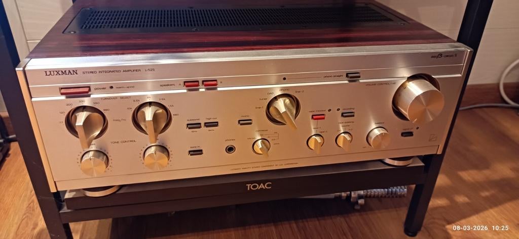 LUXMAN L-525 Ultimate Fidelity Amplifier, Enlèvement