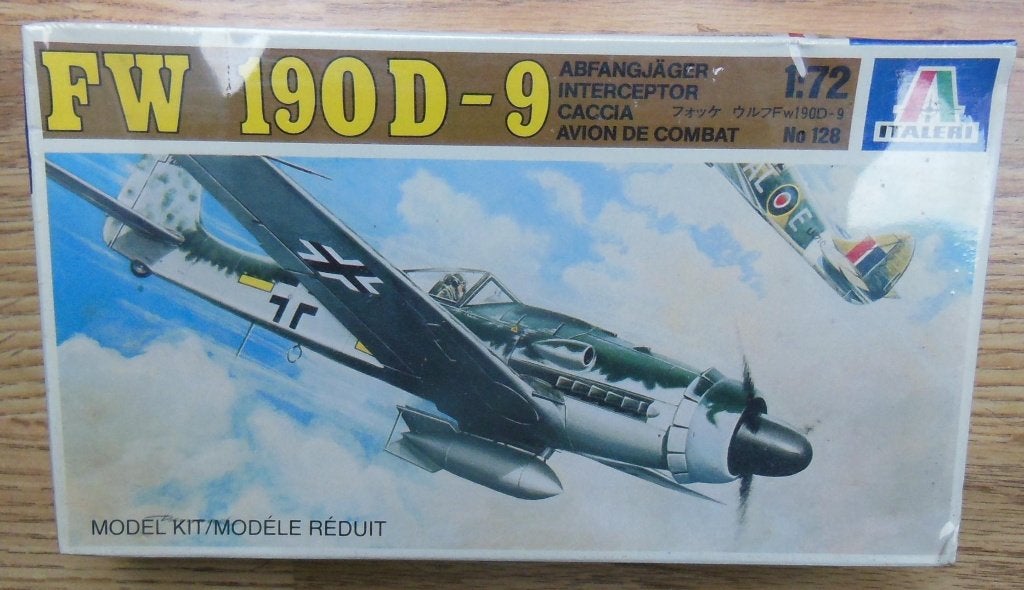 Focke Wulf 190D Italeri 1/72ième NEUF, Hobby & Loisirs créatifs, Modélisme | Avions & Hélicoptères, Neuf, Italeri, 1:72 à 1:144