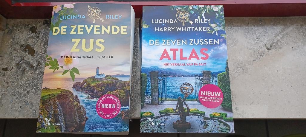 De zevende zus - Atlas - Lucinda Riley, Boeken, Ophalen, Zo goed als nieuw, Lucinda Riley