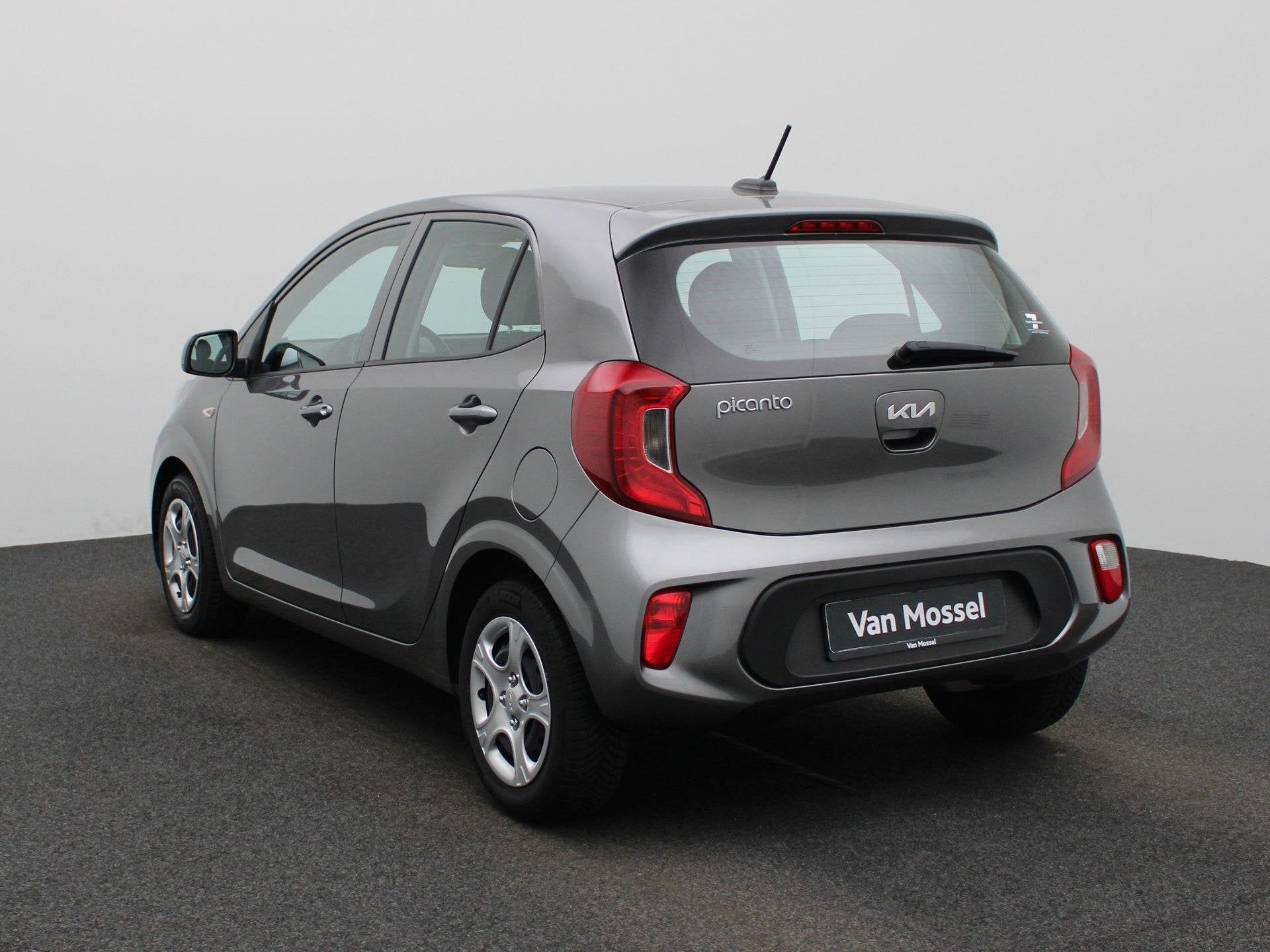 KIA Picanto 1.0 MPI 67 Pure, Auto's, Voorwielaandrijving, Stof, Gebruikt, Zwart