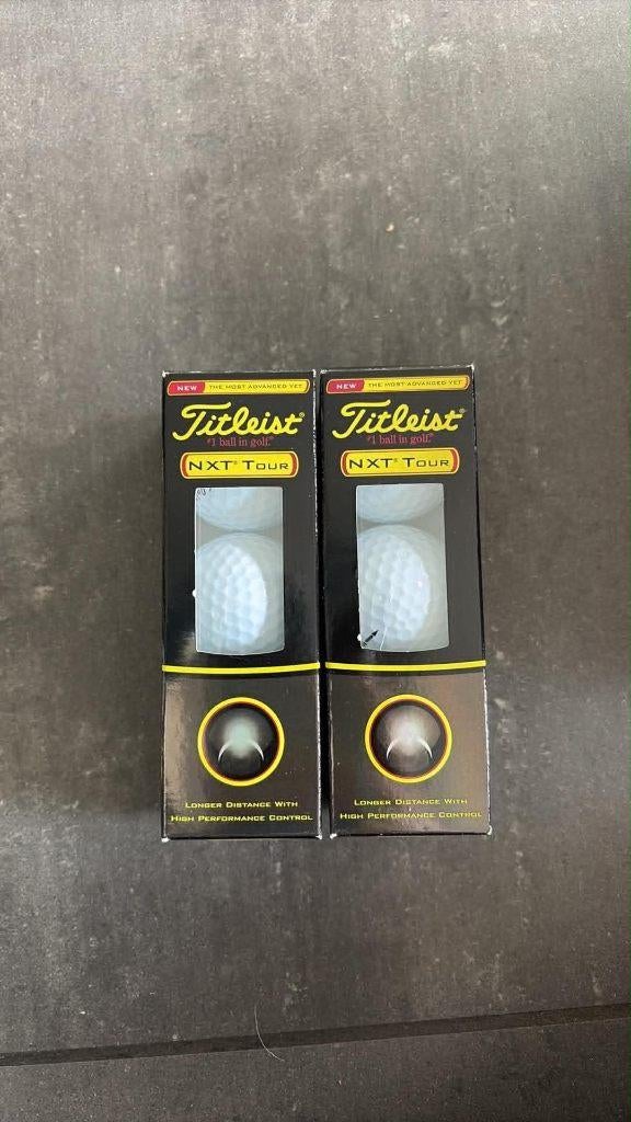 Titleist NXT Tour golfballen – 6 stuks – ongebruikt, Sport en Fitness, Golf, Ophalen of Verzenden, Nieuw, Bal(len), Overige merken