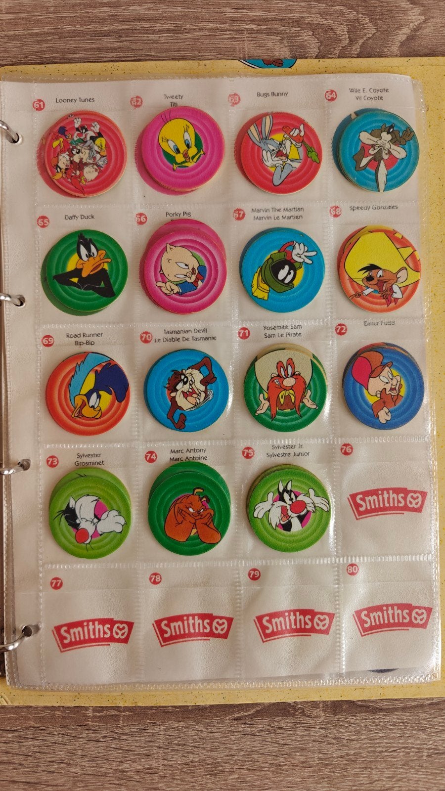 Flippo's - volledige map, Collections, Flippos, Enlèvement ou Envoi, Looney Tunes