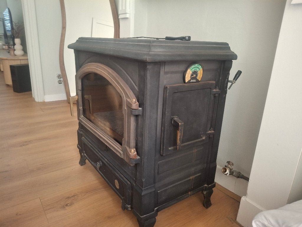 Houtkachel, Huis en Inrichting, Kachels, Ophalen, Gebruikt, Houtkachel, Vrijstaand