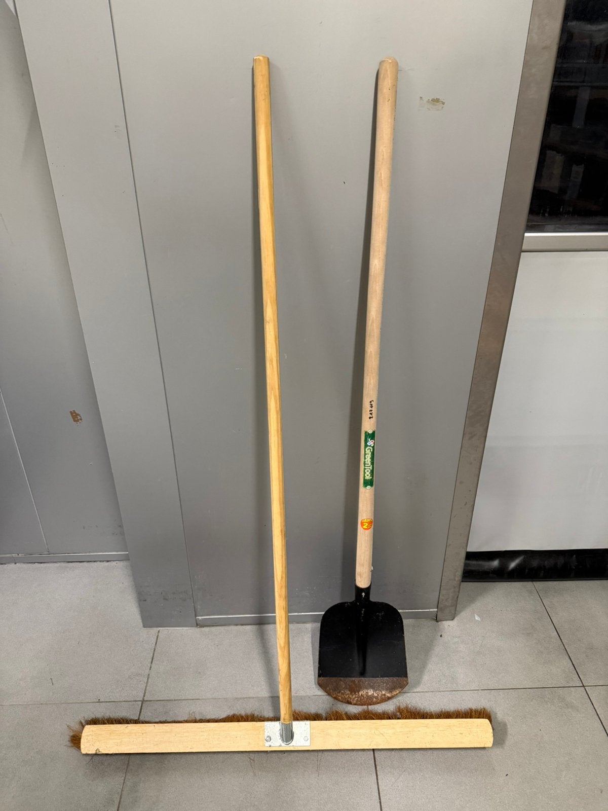 Schep + borstel, Maison & Meubles, Enlèvement, Brosse ou Balai