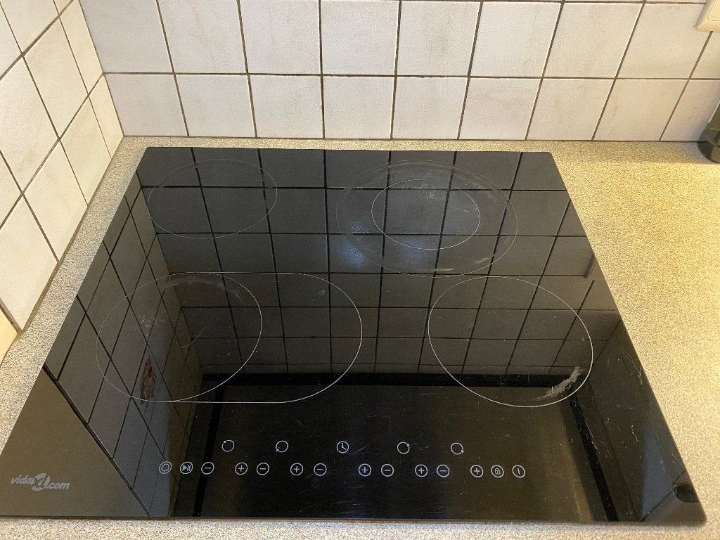 Keramische kookplaat, Electroménager, 4 zones de cuisson, Céramique, Enlèvement, Utilisé