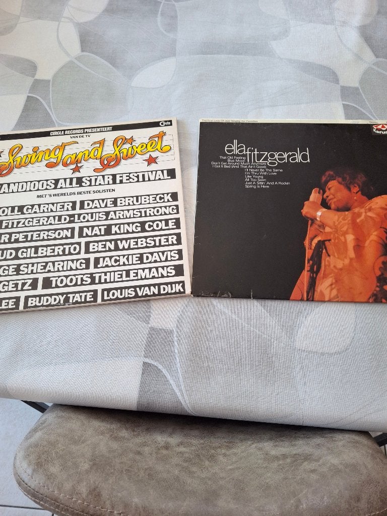 3 Lp's Swing and sweet (zeer goede staat)., CD & DVD, Enlèvement ou Envoi, Utilisé, Jazz, LP
