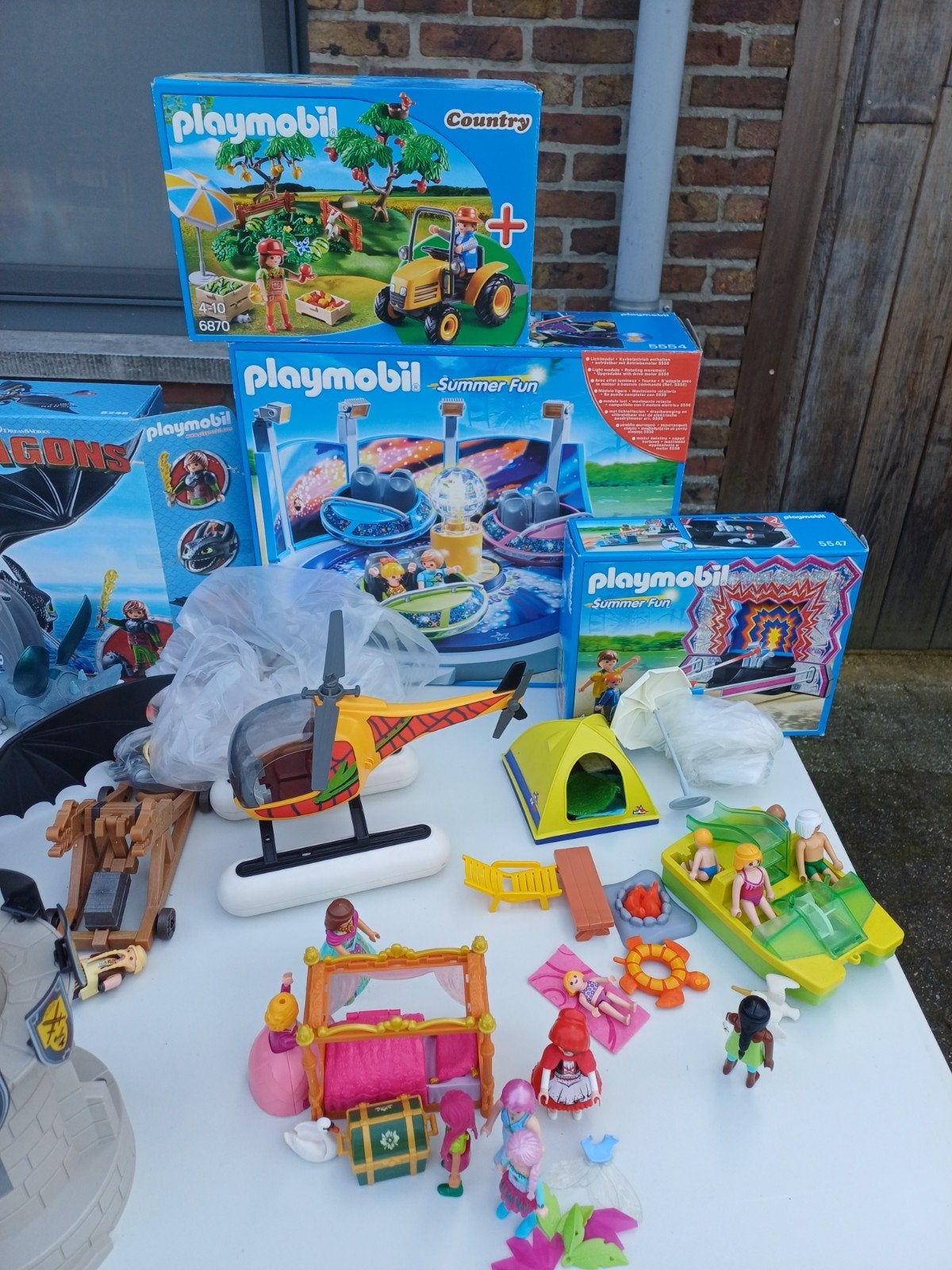 Veel playmobil, Kinderen en Baby's, Ophalen, Zo goed als nieuw