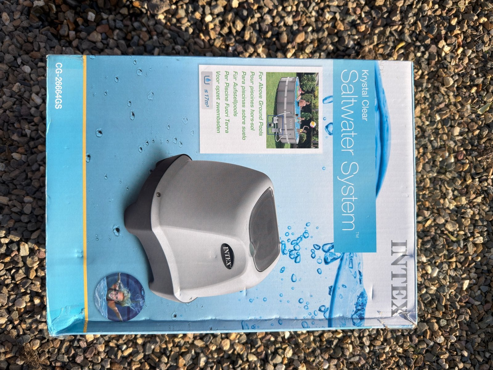 Intex Krystal Clear Zoutwatersysteem voor zwembaden, Tuin en Terras, Ophalen of Verzenden, Zo goed als nieuw